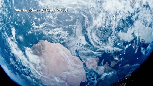 Vue satellite de la Terre utilisée dans une vidéo promotionnelle de VERRA en 2023, illustrant le contexte environnemental lié aux crédits carbone.